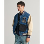 Tonal Shield Crossbody Bag