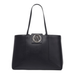 Roxane De Lancel - Sac Cabas Zippe - Noir/Dore