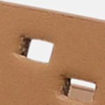 Ceinture felicia en croûte de cuir