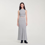 Jupe longue en laine