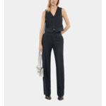 Gilet En Laine Noir Femme