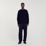 Pull côtelé en maille