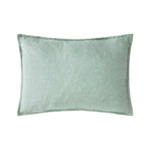 Desforges - Taie d'oreiller en lin lavé 160 g/m², Petit Jour