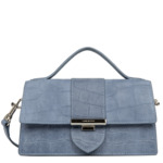 Sac baguette A rabat avec fermoir M Exo Ily