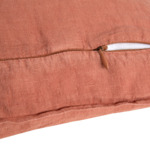 Desforges - Taie d'oreiller en lin lavé 160 g/m², Petit Jour