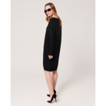 Robe Maille Rendy Noir en Polyamide