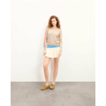 Pull Col Rond Bandes Multicolores