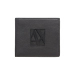 Sac à double pliant pour homme avec pièce de monnaie - nero