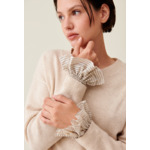 Poignets effet chemise fronces