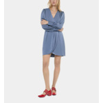 Robe Courte Bleue Femme