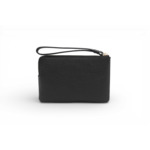 Lettrines de Lancel - Mini Pochette Zippee Avec Dragonne - Noir