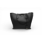 Alphonse de Lancel - Sac Cabas Zippe M - Noir