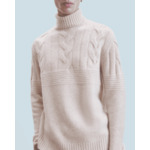 Pull Col Roulé Torsades