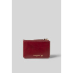 Porte carte cuir coeur doré