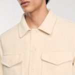 Surchemise en velours côtelé