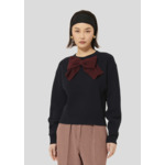 Pull Phoebe-Nuit en Laine Mercerisée