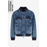 Blouson-indigo denim