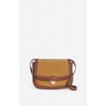 Grand Sac À Rabat Romy En Suede Et Cuir Lisse