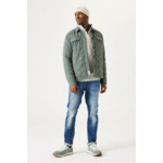 Men Overshirts Green