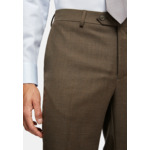 Costume en Laine Mélangée Extensible