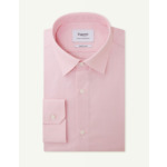 Chemise Contemporaine en façonné rose