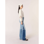 Chemise à manches brodées