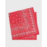 Bandana en coton rouge