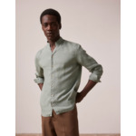 Chemise Carl en lin vert