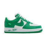 Louis Vuitton Nike Air Force 1 Low By Virgil Abloh White Green