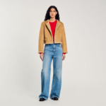 Veste en fausse fourrure
