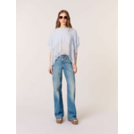 Top en mousseline à volants