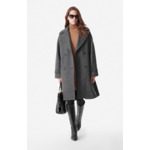 Manteau Cecil En Laine Mélangée