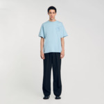 T-shirt oversize fleur