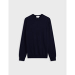Pull emile en laine et cachemire marine