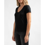 T-shirt manches courtes col V