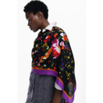 FOULARD MIXED FLOWERS 2 RECTANGLE