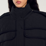 Doudoune longue matelassée