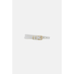 Ceinture fleur en croûte de cuir