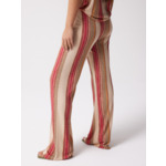 Pantalon modal cachemire Clemy SUNSET_STRIPE