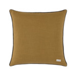 Desforges - Housse de coussin en coton jaune, Zeus