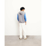 Pull Sans Manches à Capuche