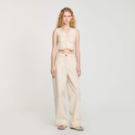 Veston court en jean