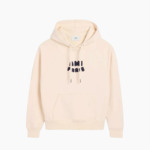 Ami Paris Hoodie Patch Ami Paris Blanc Creme