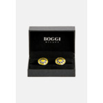 Boutons De Manchette Ronds Avec Fleur