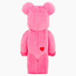 Bearbrick x Care Bears Cheer Bear Costume 400% Pink