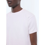 T-shirt côtelé en coton biologique