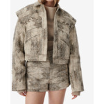 Veste Jacquard Courte