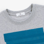 T-shirt Terry junior gris chiné