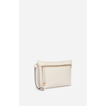 Pochette Zippée En Cuir En Cuir D'Agneau