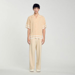 Chemise fluide à imprimé Square Cross